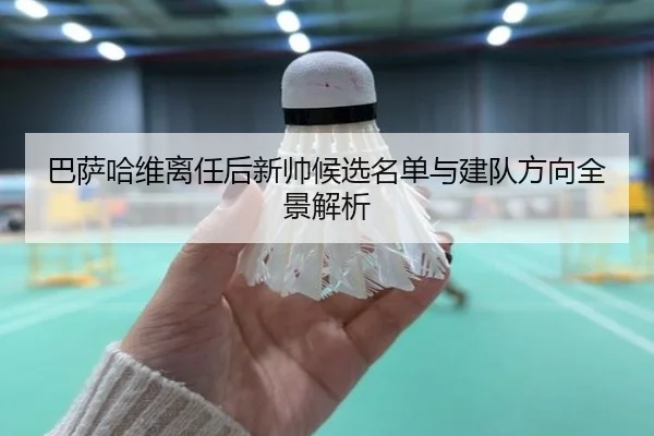 巴萨哈维离任后新帅候选名单与建队方向全景解析